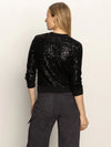 Relaxed Sparkle Popover | Black