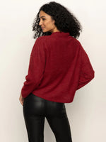 Change of Pace Top | Crimson