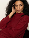 Change of Pace Top | Crimson