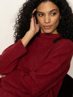 Change of Pace Top | Crimson