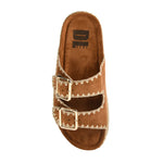 Cubana Sandal | Micro Suede Brown