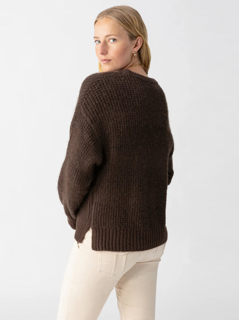 Snow Bunny Sweater | Coffee