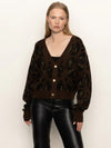 Meow Cardi | Kitty Camo