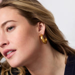 Cannes Hoop Earrings | Gold