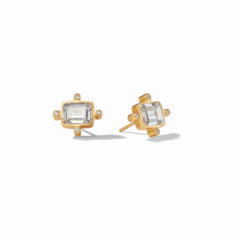 Clara Stud Earrings | CZ