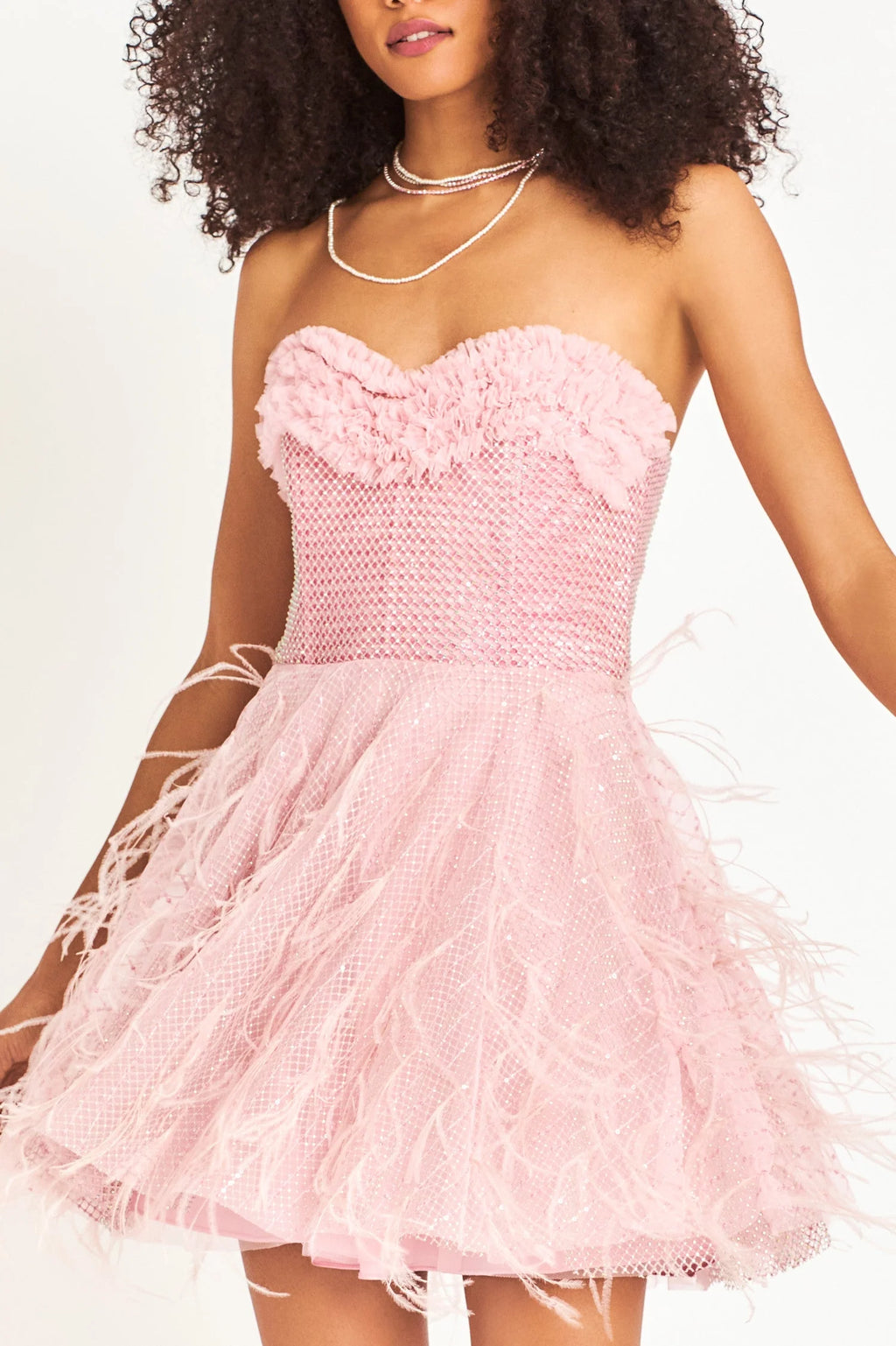 Marvella Mini Dress | Sweetheart Pink