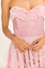 Marvella Mini Dress | Sweetheart Pink