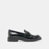 Tiggy Midnight Crinkle Patent Loafers
