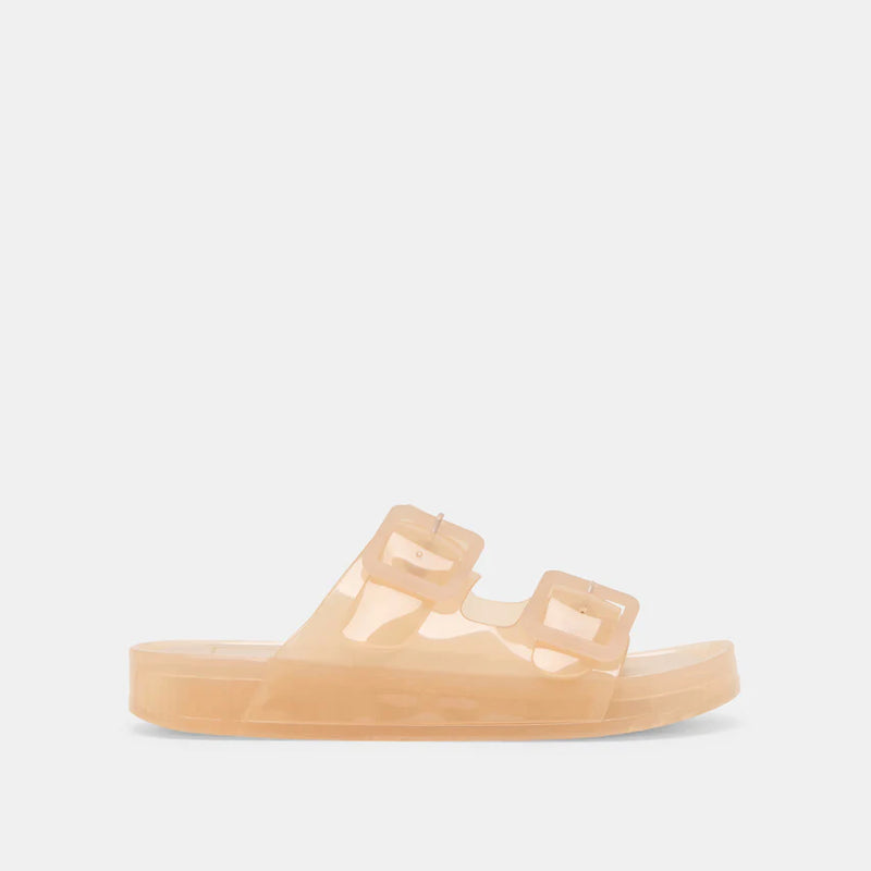 Julio Vinyl Sandals | Praline