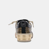 Zina Sneakers | Bronze + Black Woven