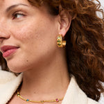 Dolce Stone Hoop Earrings | Montana Blue