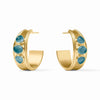Dolce Stone Hoop Earrings | Montana Blue