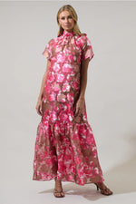 Mersin Floral Dime Maxi Dress