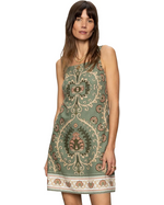 Tapestry Shift Dress | Mezzo Sage