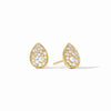 Luna Teardrop Stud Earrings