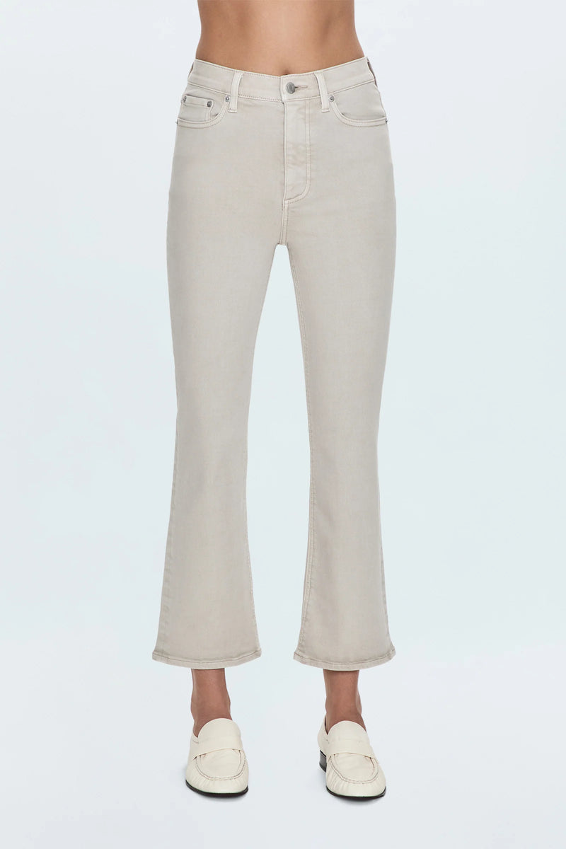 Lennon High Rise Crop Boot | Stone