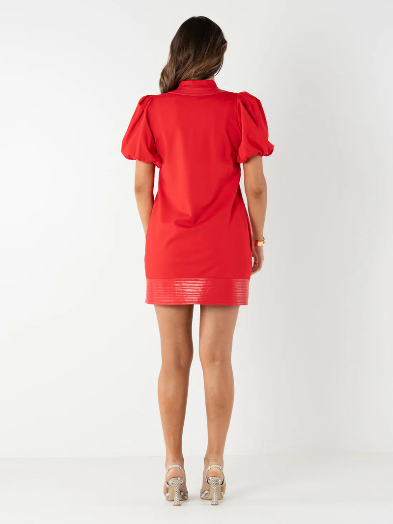 Hampton Mini Dress | High Risk Red