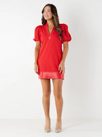 Hampton Mini Dress | High Risk Red