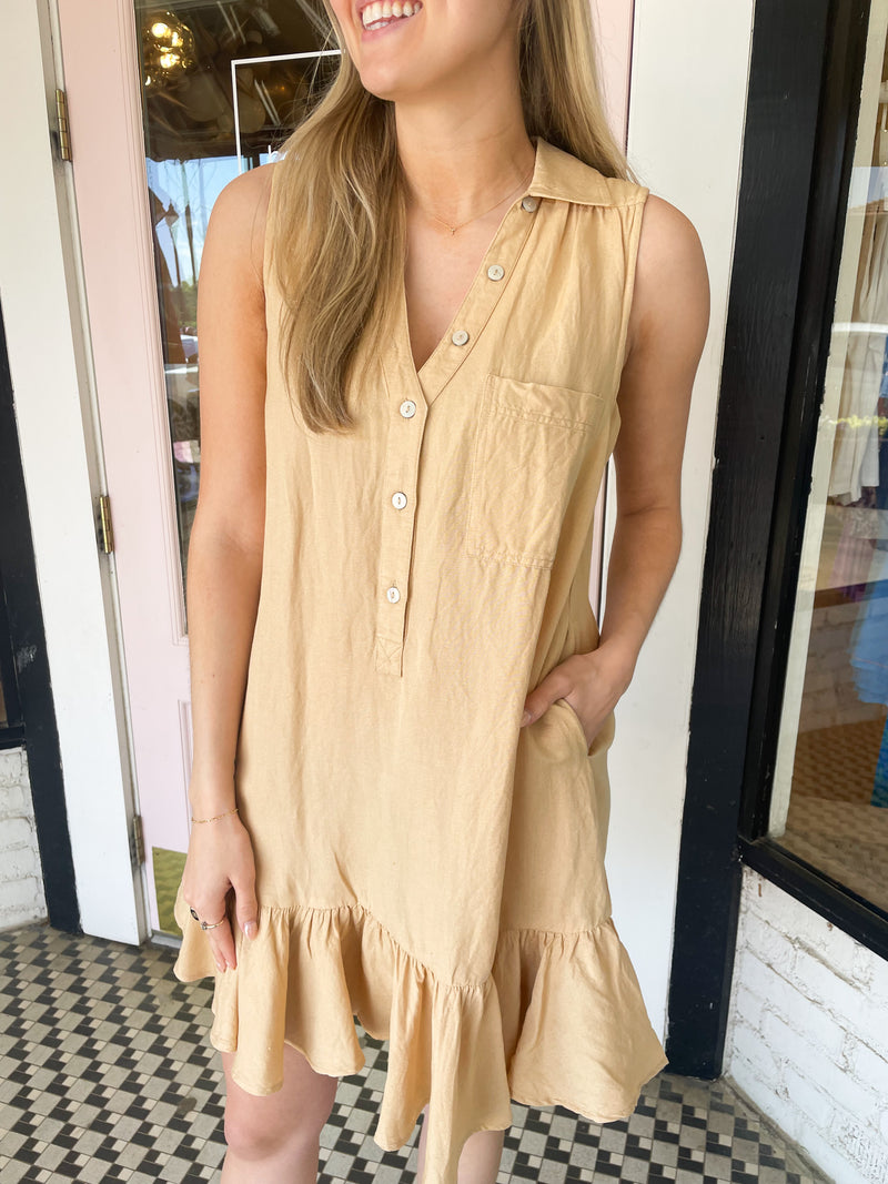 Lillian Dress | Taupe