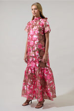 Mersin Floral Dime Maxi Dress