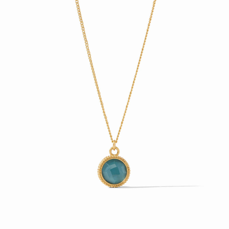 Fleur-de-Lis Solitaire Necklace | Montana Blue