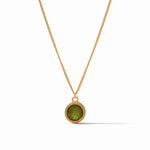 Fleur-de-Lis Solitaire Necklace | Palmetto Green