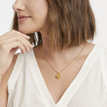 Fleur-de-Lis Solitaire Necklace | Montana Blue