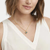 Fleur-de-Lis Solitaire Necklace | Montana Blue