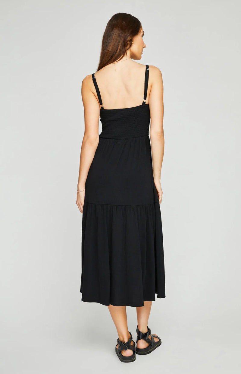 Florence Midi Dress | Black