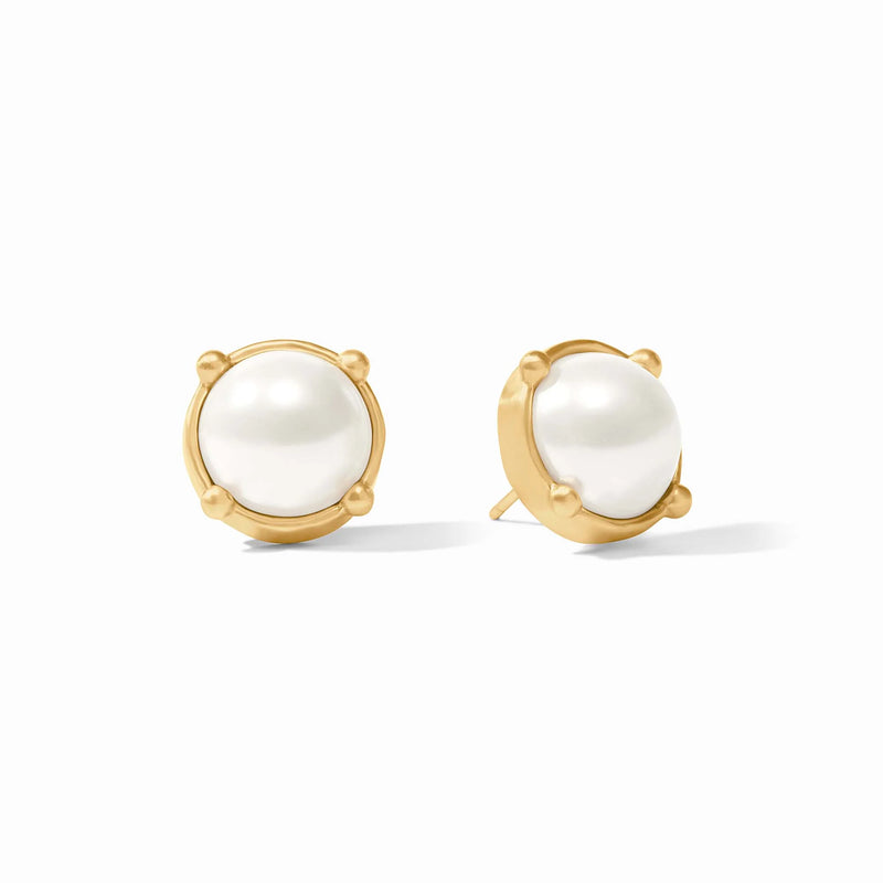 Honey Stud Earrings | Pearl