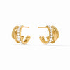 Hydra Triple Hoop Earring | Pearl