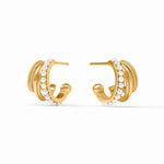 Hydra Triple Hoop Earring | Pearl