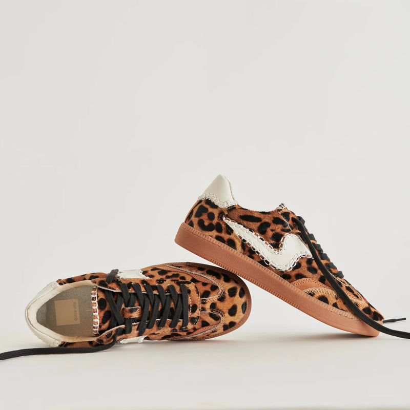 Notice Stitch Sneakers | Dk Leopard