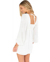 Marianna Mini Dress | White Clip Butterfly