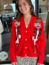 Nutcracker Cardigan | Queen of Sparkles Red