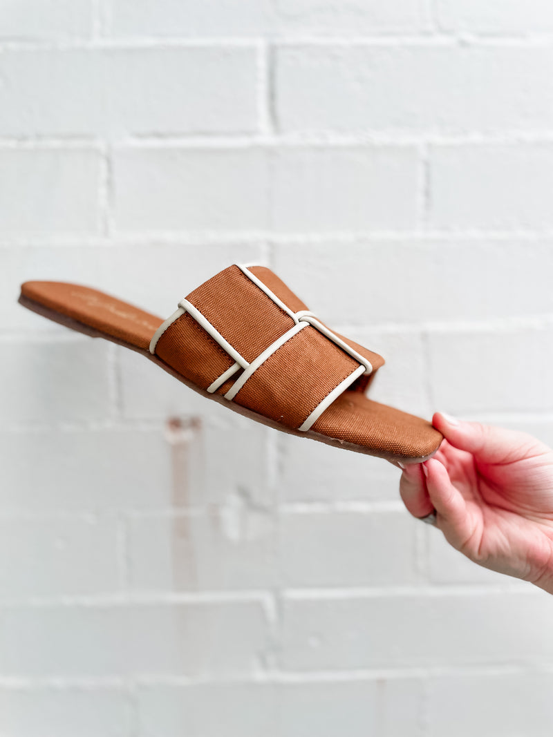Biscayne Slide Sandal | Tan