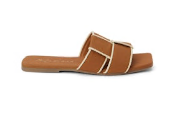 Biscayne Slide Sandal | Tan