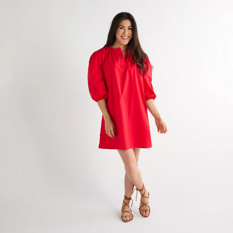 Asher Dress | Red
