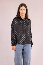 The Dots Blouse | Black + White