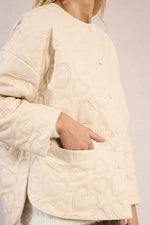 Heart Embroidered Jacket