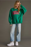 “Merry” Sweatshirt | Green