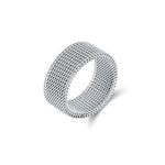 Etta Mesh Ring Silver