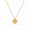 Bee Cameo Solitaire Necklace | CZ