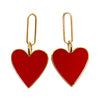 Hearts on Fire Earrings | Red