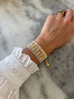 White + Gold MAMA Bracelet