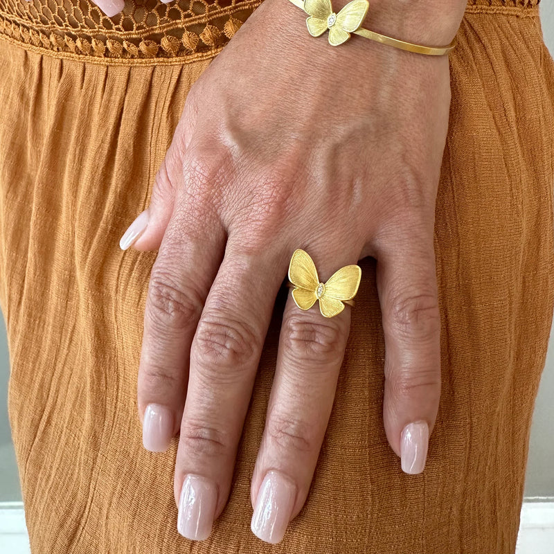 Kelele Ring | Butterfly