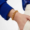 Delphine Link Gold Bracelet