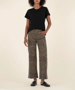 Meg High Rise Wide Leg | Wood