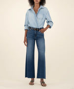 Meg High Rise Wide Leg | Inexhaustible w/ Dark Wash