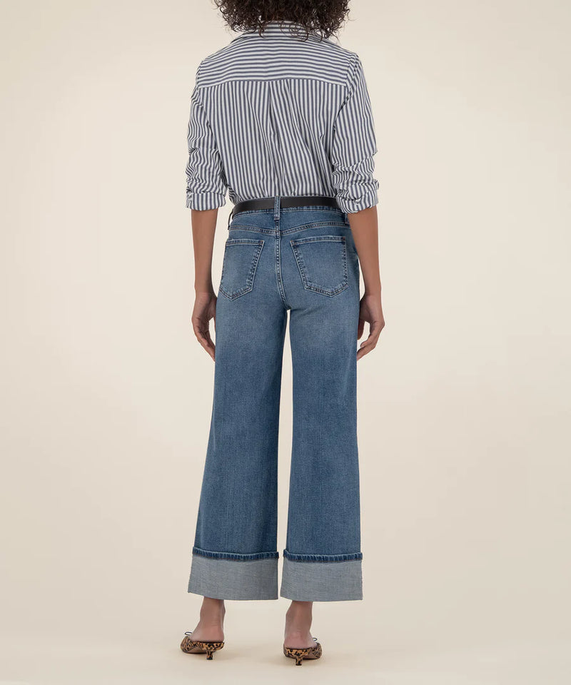 Meg High Rise Wide Leg | Incontrovertible Wash